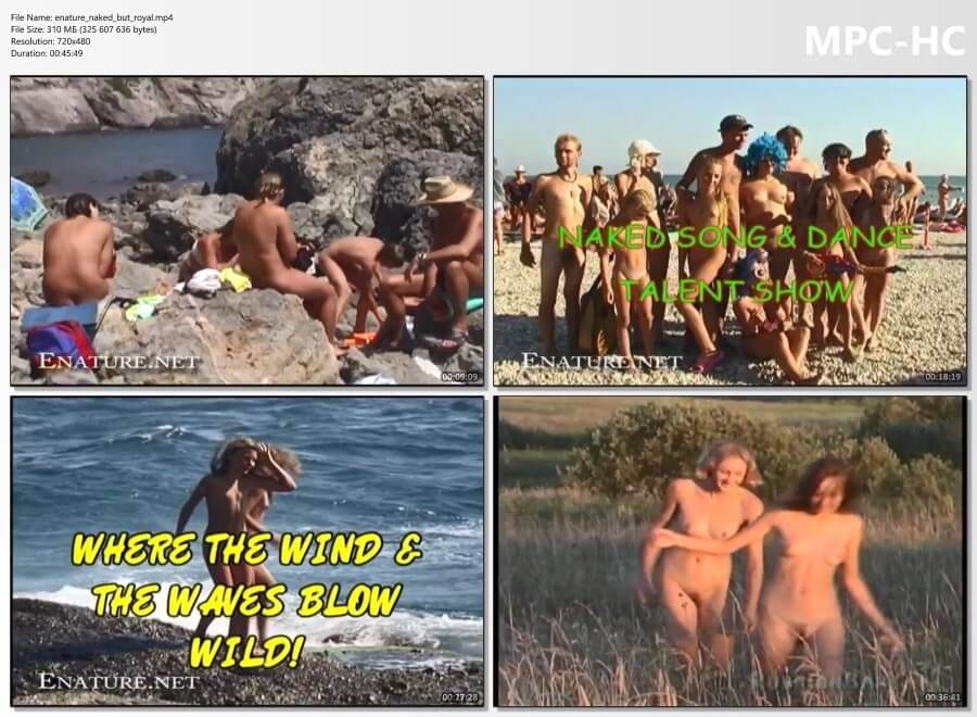 Enature - Naked royal vacation at sea Nudism naturism club