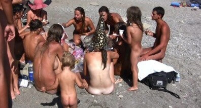 The vast oceanfront 1 Full HD video Nudism naturism club