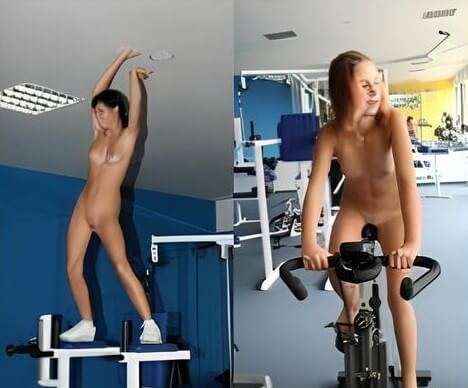 Nudists in the gym pics Nudism naturism club