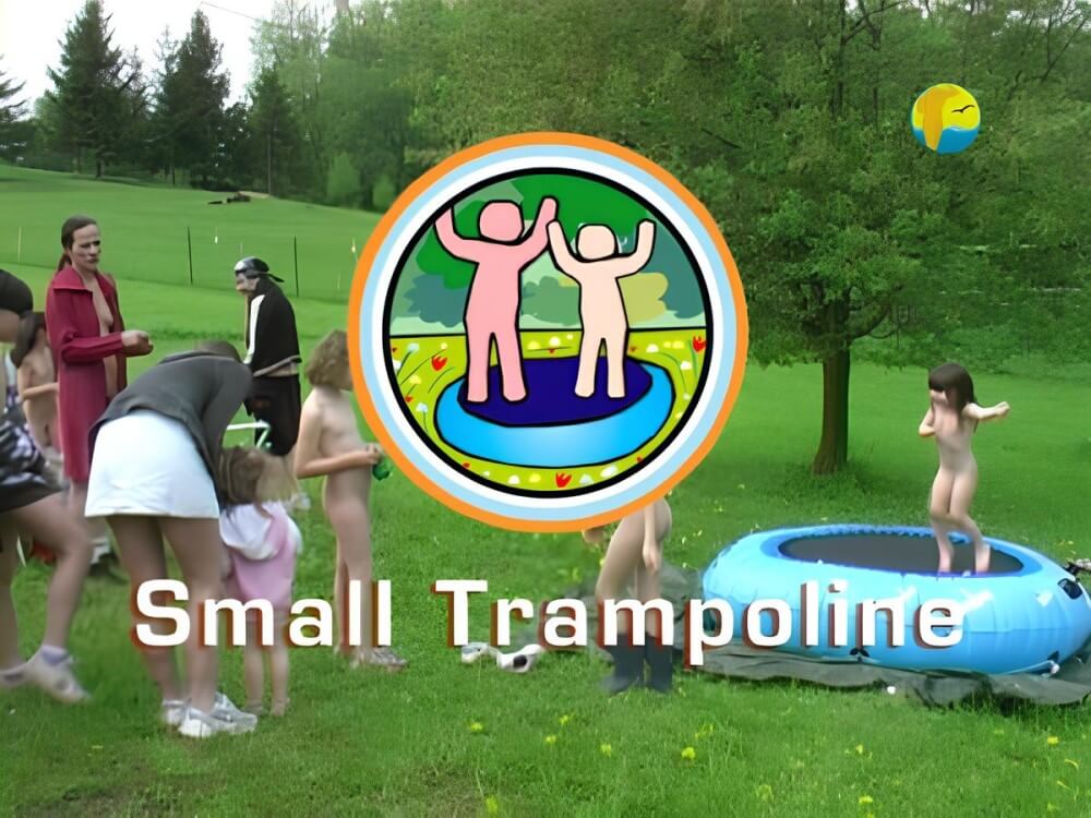 Naturist Freedom: Small Trampoline Nudism naturism club