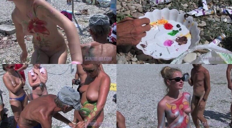 Body Art Festival 2008 Part 1 Nudism naturism club