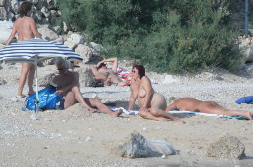Croatian Baska Beach pics Nudism naturism club