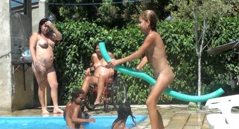 Oceanic Backyard Noon # 1 Full HD Nudism naturism club