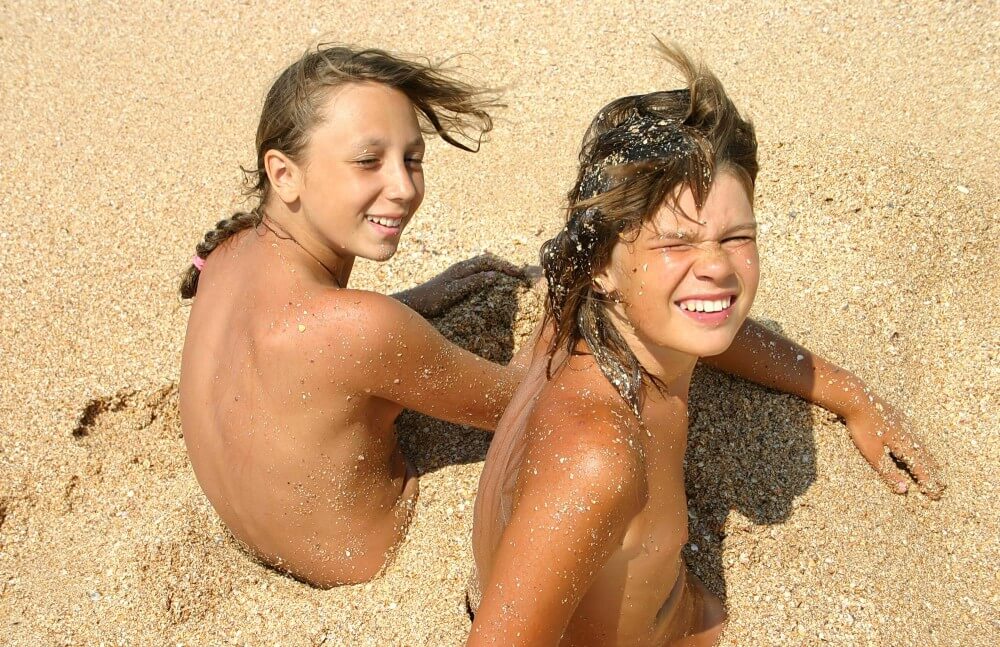 Ocean Beach Relaxing Photo Set Nudism naturism club