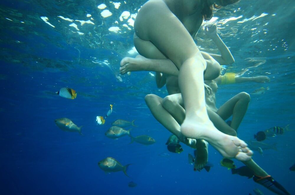 Egyptian Snorkelers Part Nudism naturism club