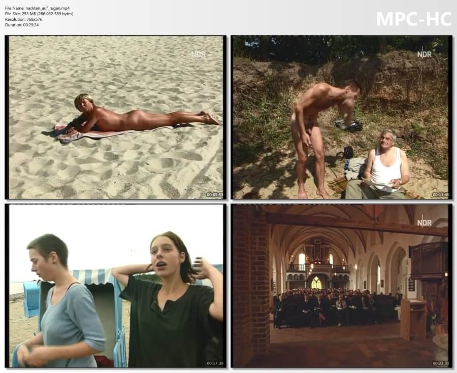 Nudist movie die nackten auf rugen HD Nudism naturism club