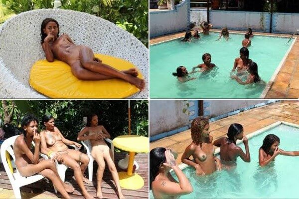 Brazil Pool Sunbath photos Nudism naturism club