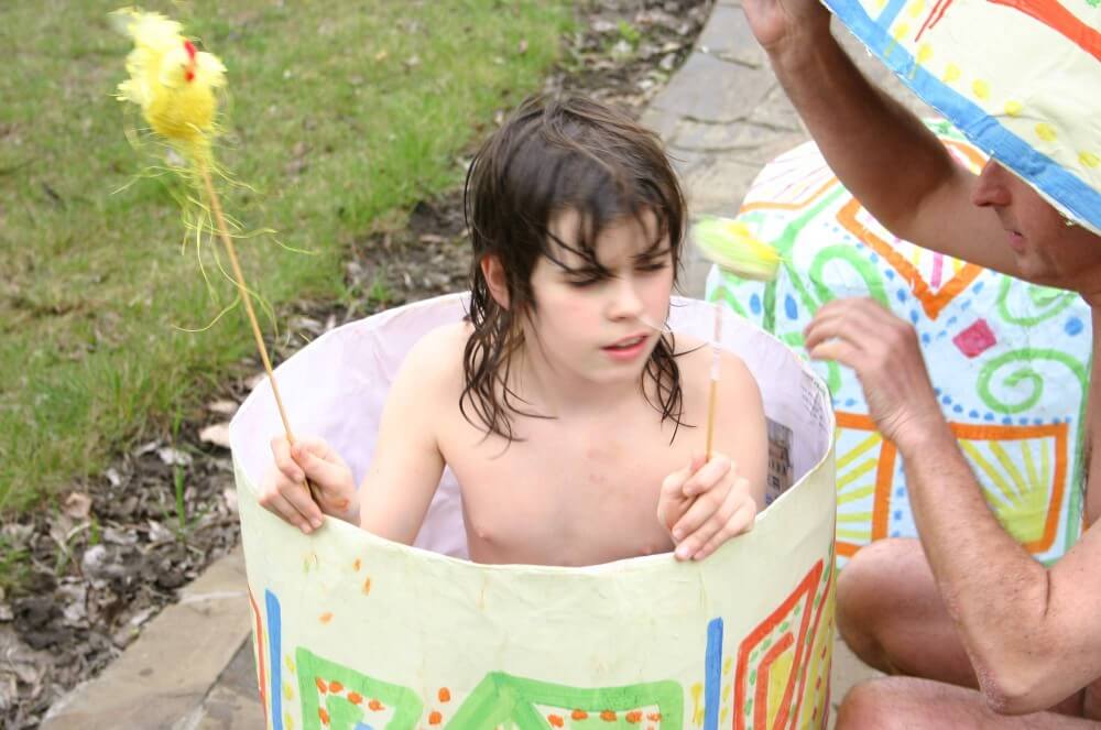 Easter 2X Eggs Outdoors photos Nudism naturism club