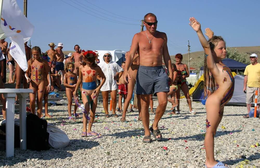 Beach Time Talent Show pics Nudism naturism club