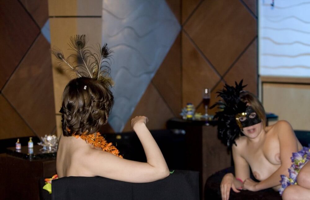 Masquerade Lounging photos Nudism naturism club