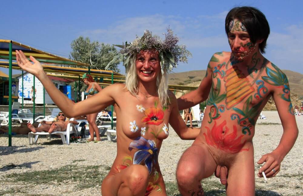 Sand Beach Goddess Two pics Nudism naturism club