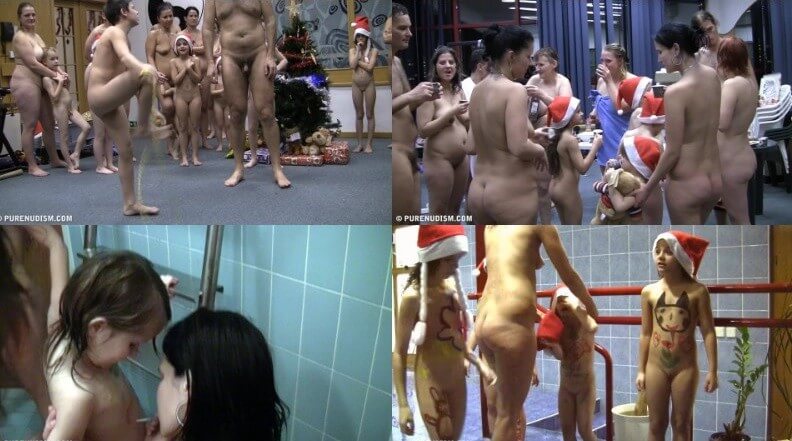 Christmas day Full HD video Nudism naturism club
