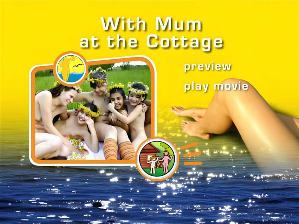Naturist Freedom: With Mum at the Cottage DVD Nudism naturism club