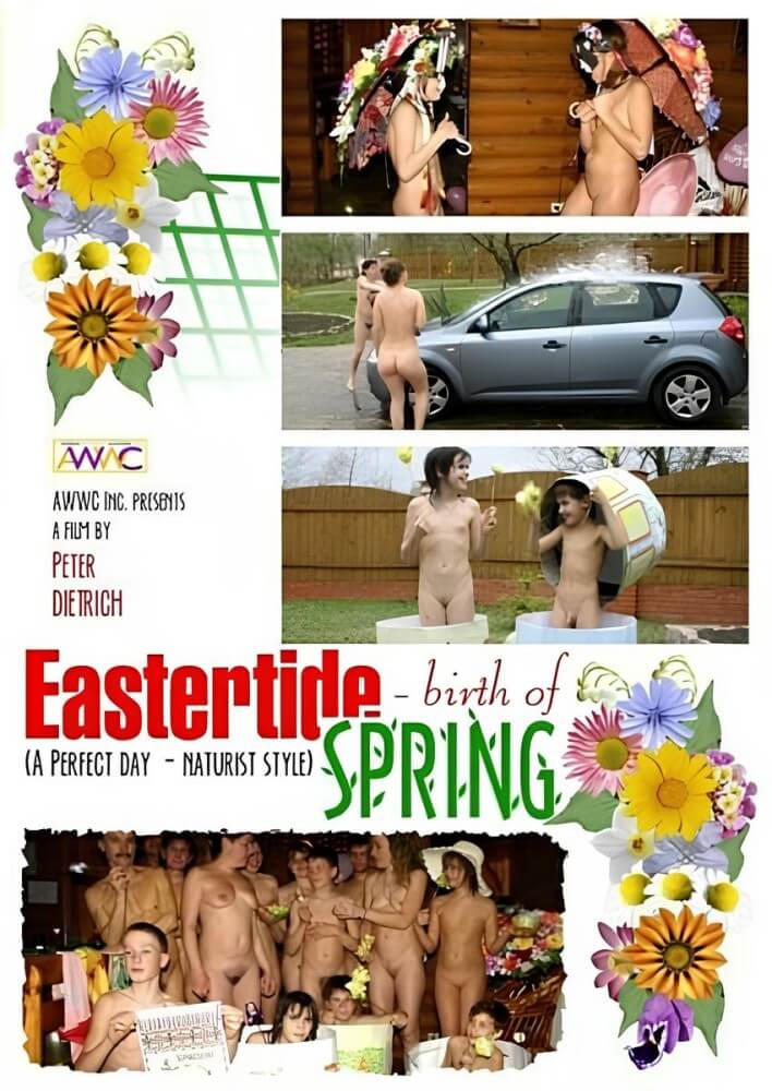 Enature - Eastertide birth of spring, AWWC, Peter Dietrich Nudism naturism club