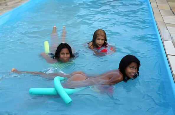 Tropic Pool Side Day - Brazil resort Nudism naturism club