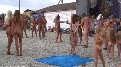 Cool Day At The Beach Full HD video Nudism naturism club