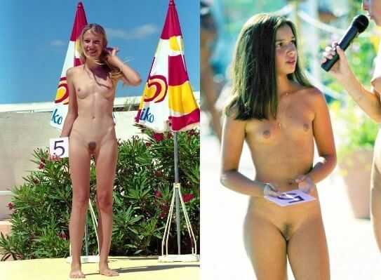 Junior Miss Pageant Beauty Contest photos Nudism naturism club