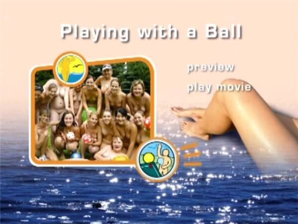 Naturist Freedom: Playing with a ball Nudism naturism club