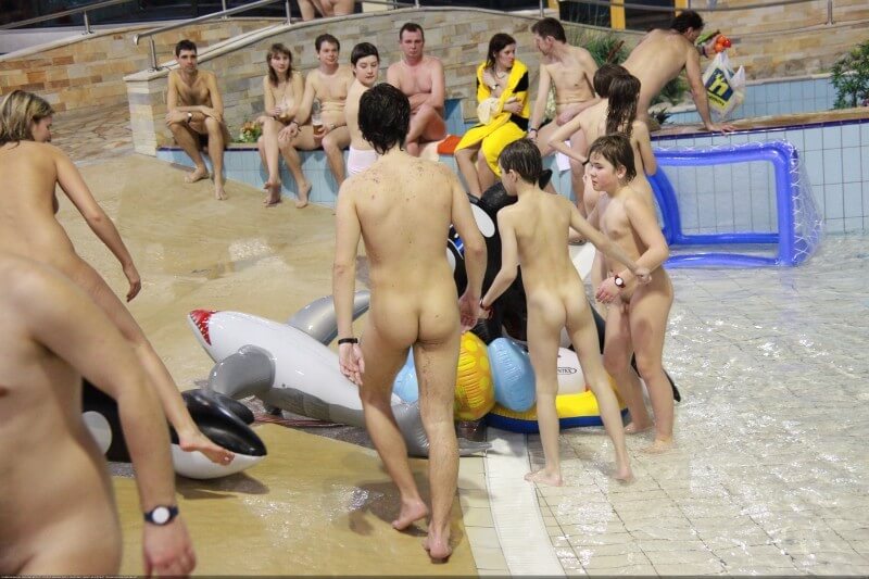 Pool day celebration Big gallery Nudism naturism club