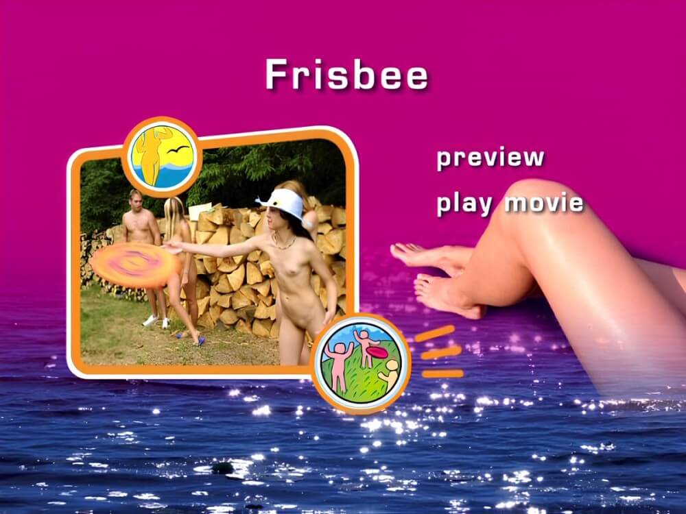Naturist Freedom - Frisbee DVD Nudism naturism club