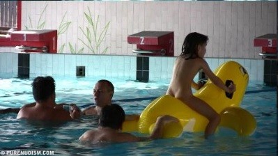 Floating On Our Rafts 1 Nudism naturism club