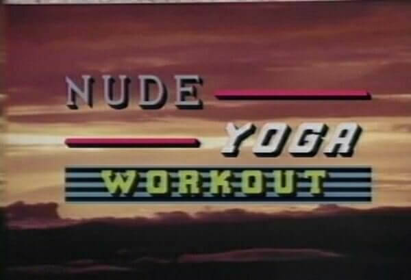 Nude yoga workout retro Nudism naturism club