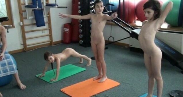 Piano, pool and tennis Full HD Nudism naturism club