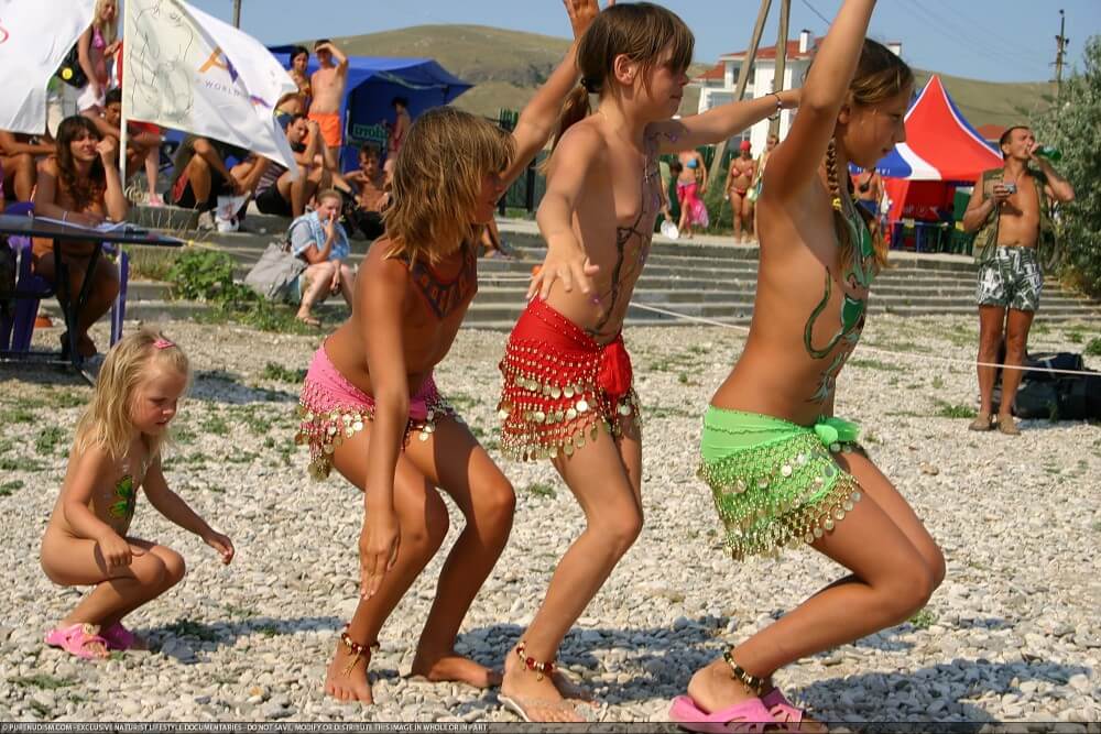 Festival and dancing photos Nudism naturism club