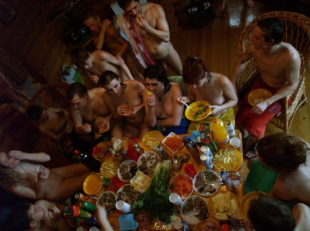 Family Valentines Dinning pics Nudism naturism club