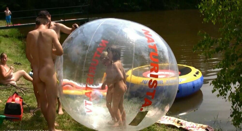 Daytime Family Picnic Full HD Nudism naturism club