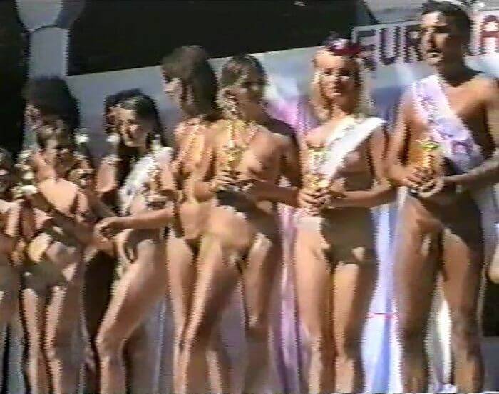 Miss Eureka 1988 video Nudism naturism club
