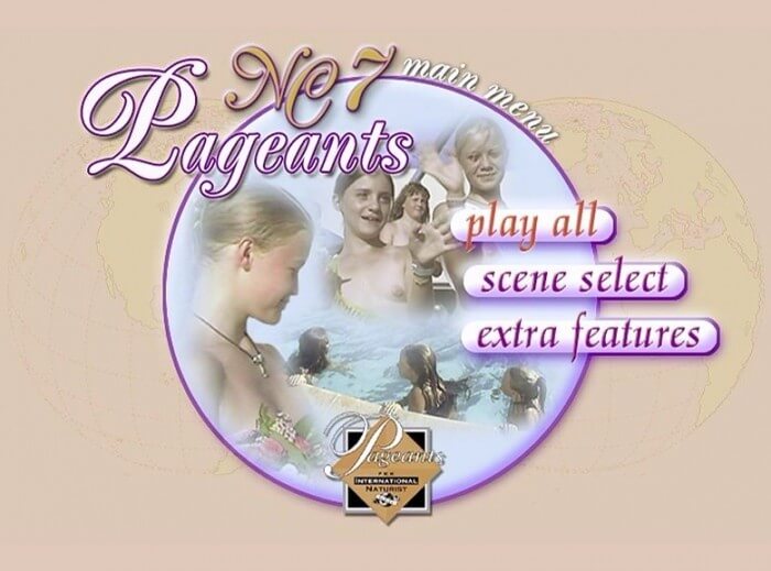 Pageants France # 7 1999 DVD video Nudism naturism club