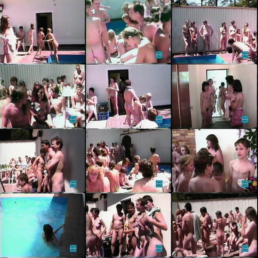 EVFKK - Naked in the Cabana Nudism naturism club