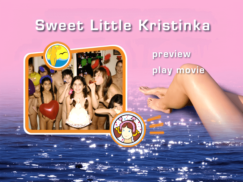 Naturist Freedom: Sweet Little Kristinka  DVD Nudism naturism club